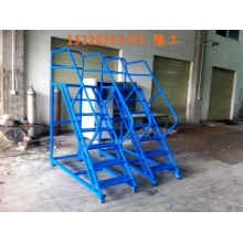 移動(dòng)登高梯，倉(cāng)庫(kù)登高車